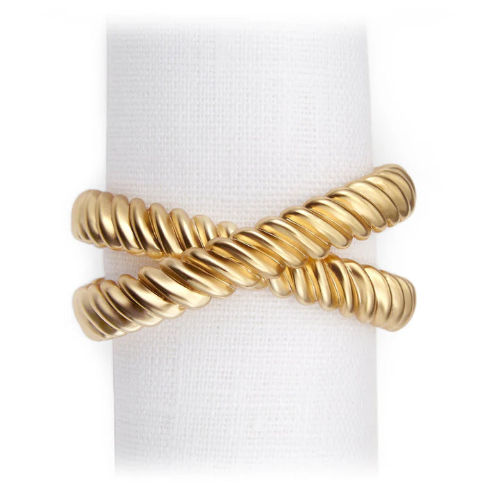 Deco Twist Napkin Jewels (Set of 4)