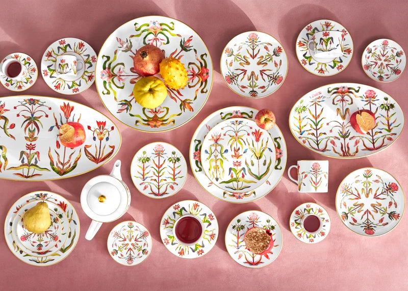 Grand Tour Dessert Plate