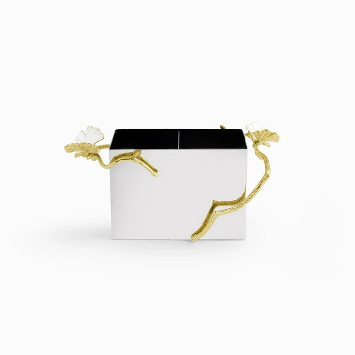 Butterfly Gingko Gold Cutlery Holder