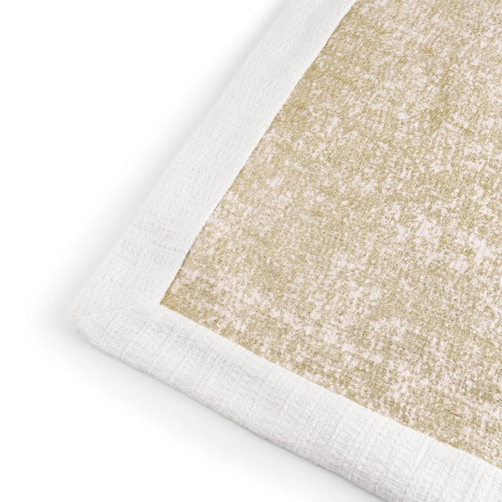 Foiled Bed Scarf Gold