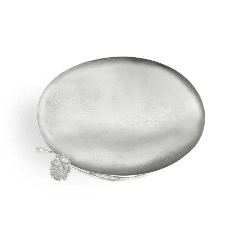 Poppy Oval Large Low Bowl