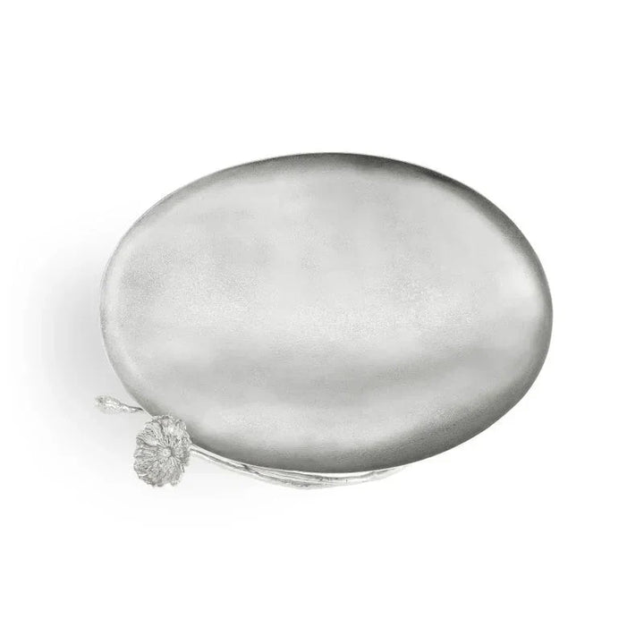 Poppy Oval Large Low Bowl