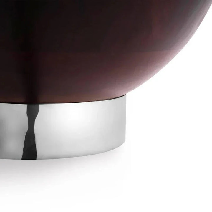 Reflective Wood Salad Bowl