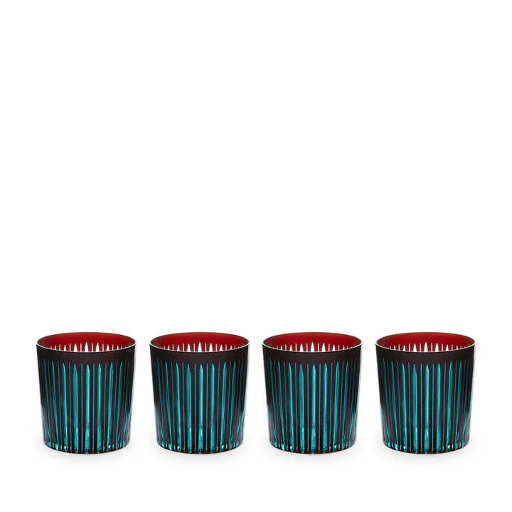 Prism Double Old Fashioned Glasses (Set of 4)