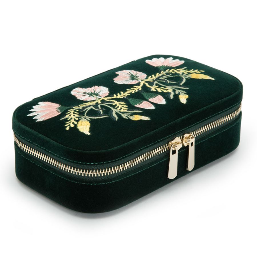 Zoe Travel Zip Jewelry Case