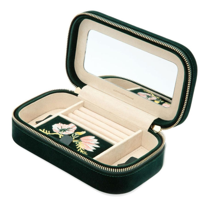Zoe Travel Zip Jewelry Case