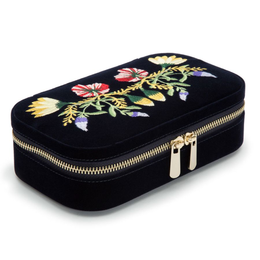Zoe Travel Zip Jewelry Case