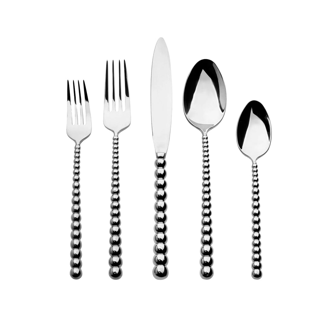 Rondure Mirrored 18/10 Stainless Steel 20 Piece Flatware Set, Service For 4