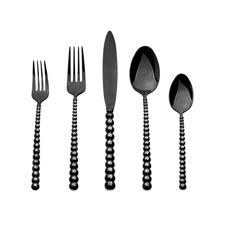 Rondure Mirrored 18/10 Stainless Steel 20 Piece Flatware Set, Service For 4