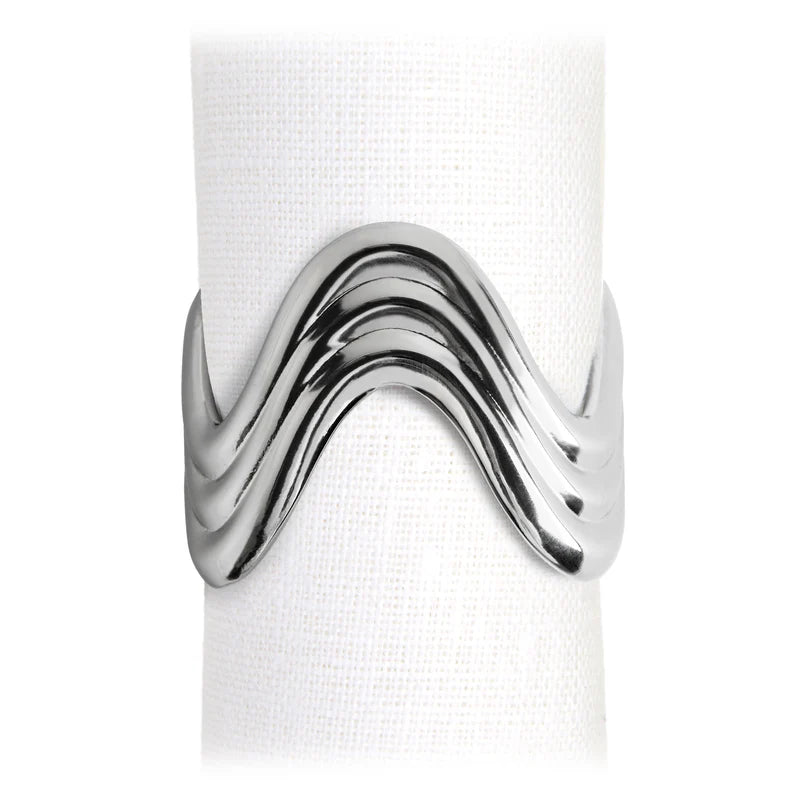 Ripple Napkin Rings (Set of 4)