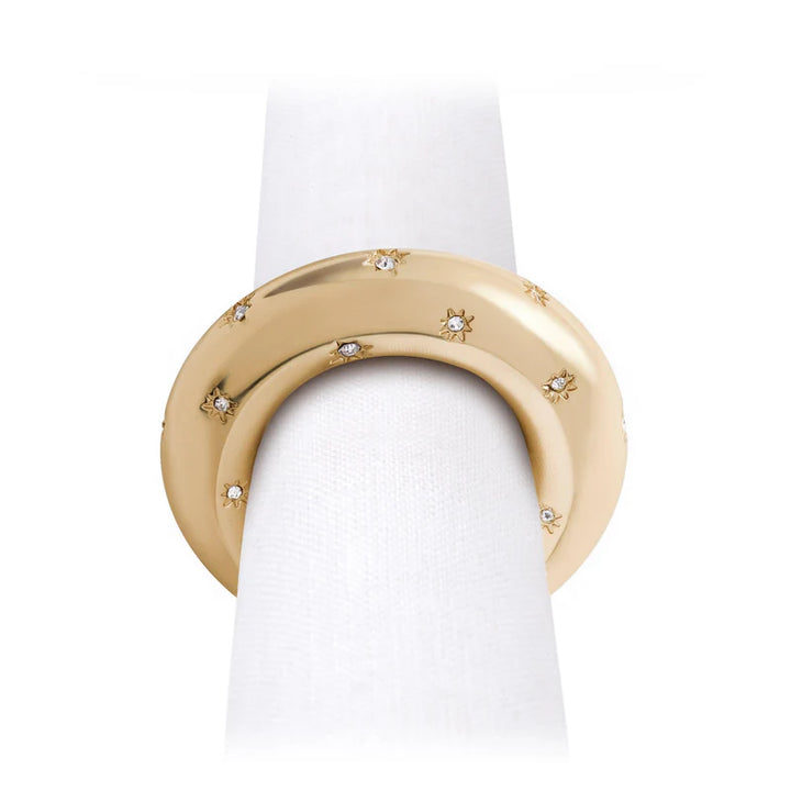 Stars Napkin Rings - Set of 4