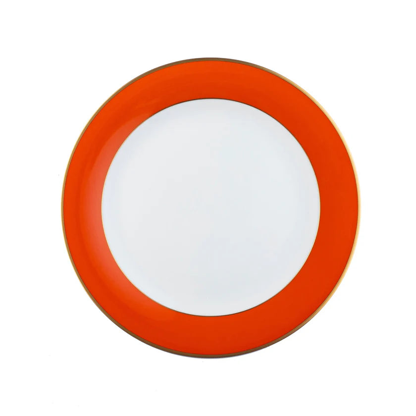 Ultra-White ColorSheen Salad Plate